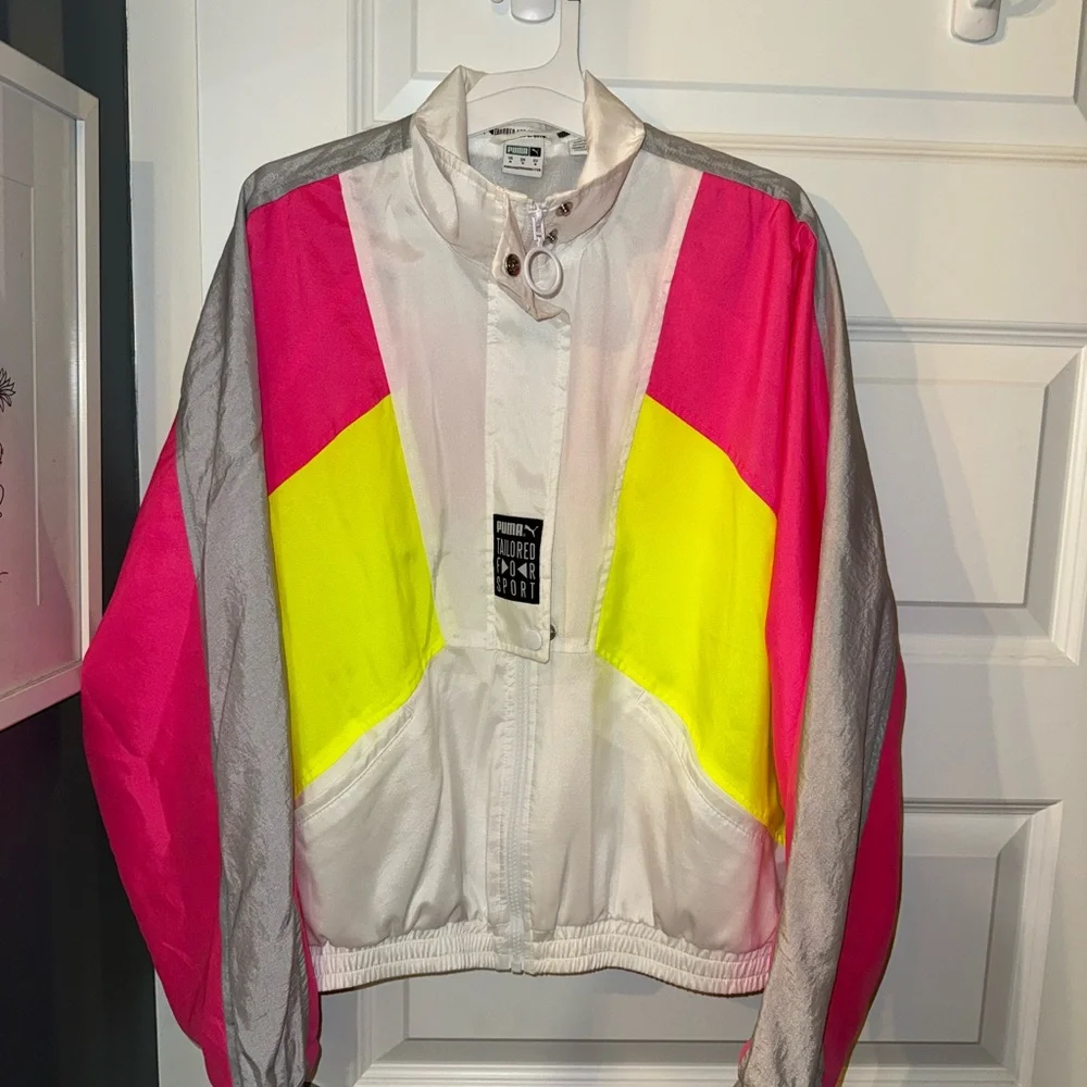 Puma Colorblock Windbreaker Jacket - Picture 6 of 6